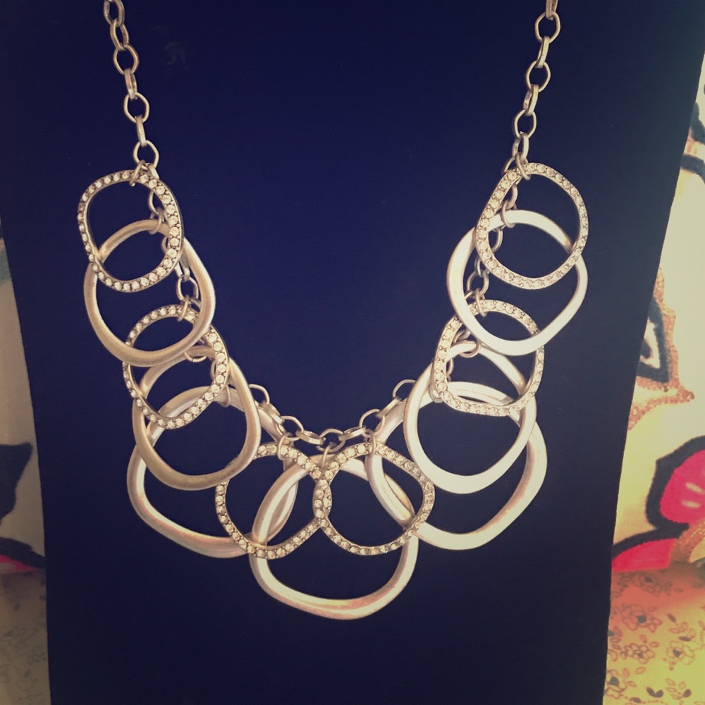 Premier Silver Statement Necklace